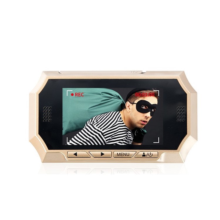 4.3-inch TFT Digital Door Peephole Viewer Camera Night Vision Function (516A) - EU Plug-7