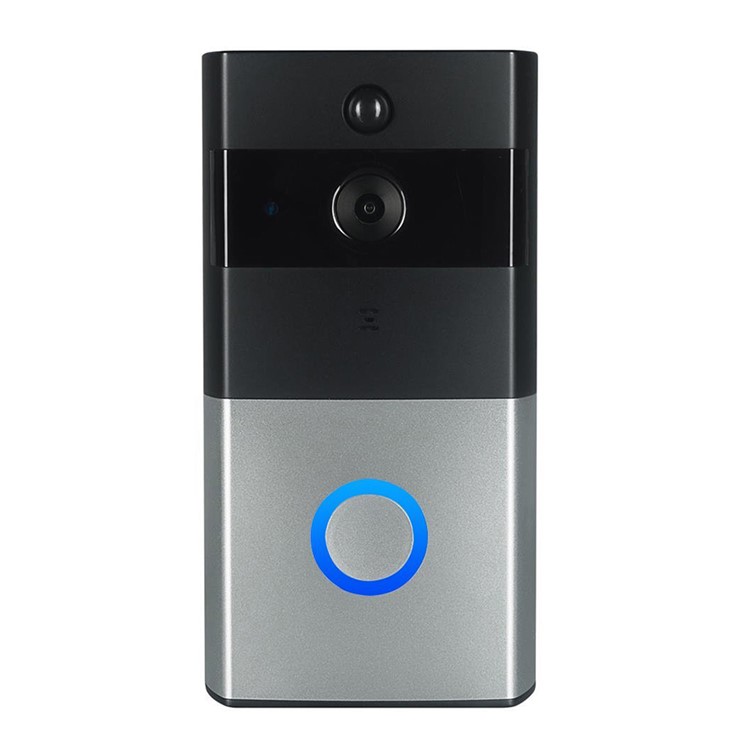 WiFi Video Doorbell Outdoor Battery PIR Night Vision Wireless Door Intercom Built-in 8G TF Card-5