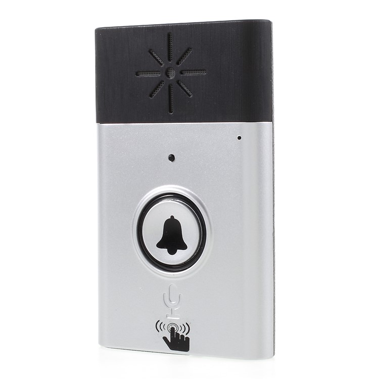 H6 Wireless Voice Intercom Doorbell Support Two-Way Include 1 Receiver and 1 Push Button-2