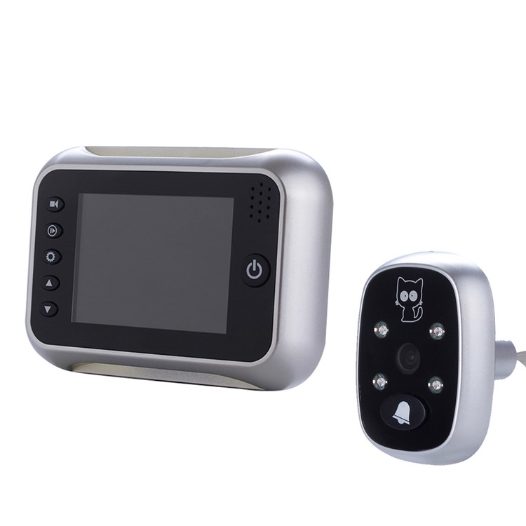 3.5'' LCD Digital Peephole Viewer Video IR Camera Security Doorbell