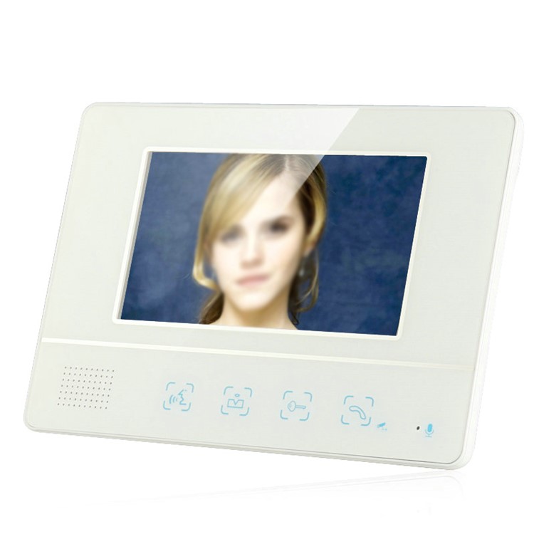 7.0-inch Wired Video Intercom Door Phone System Doorbell 1 Camera 1 Monitor Support Keypad Password RFID Card Remote Unlock (SY811WMJIDS11) - EU Plug-5