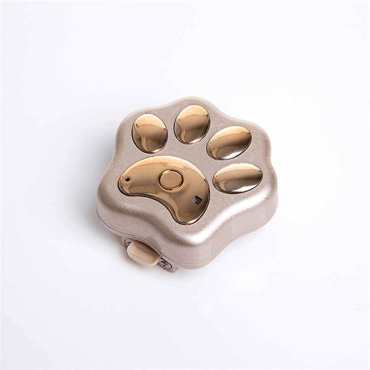 REACHFAR Mini WiFi Smart GPS GSM Tracker for Pet Dog Cat Waterproof IP66 (RF-V30) - Gold Color / M-8