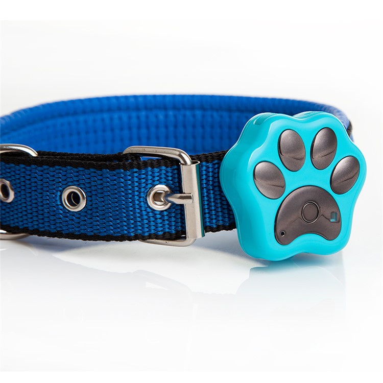 REACHFAR Mini Waterproof IP66 WiFi Smart GPS GSM Pet Tracker (RF-V30) - Blue / M-1