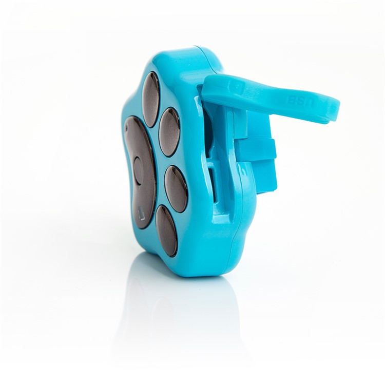 REACHFAR Mini Waterproof IP66 WiFi Smart GPS GSM Pet Tracker (RF-V30) - Blue / M-9