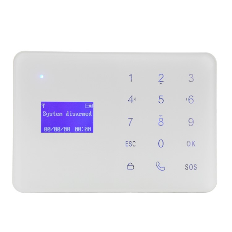 YA-700-GSM-12 Remote Control Touch Screen Home Security GSM Alarm System - UK Plug-40