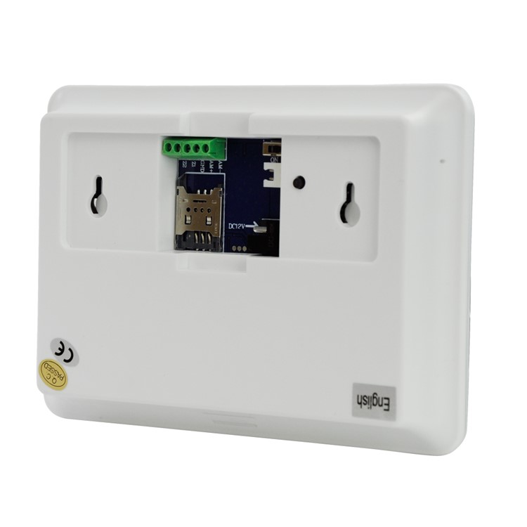 YA-700-GSM-12 Remote Control Touch Screen Home Security GSM Alarm System - UK Plug-43