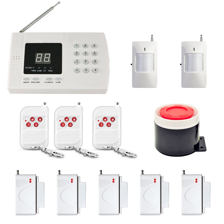 YA-601 PSTN 99 Zones Wireless PIR Auto Dialer Home Security Burglar Alarm System - AU Plug-1