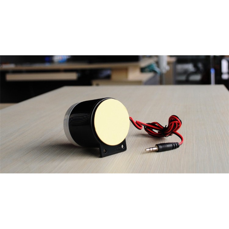 Household Guard Against Theft Alarm High-pitched Horn Wired Siren 120db - Red / White / Black-4