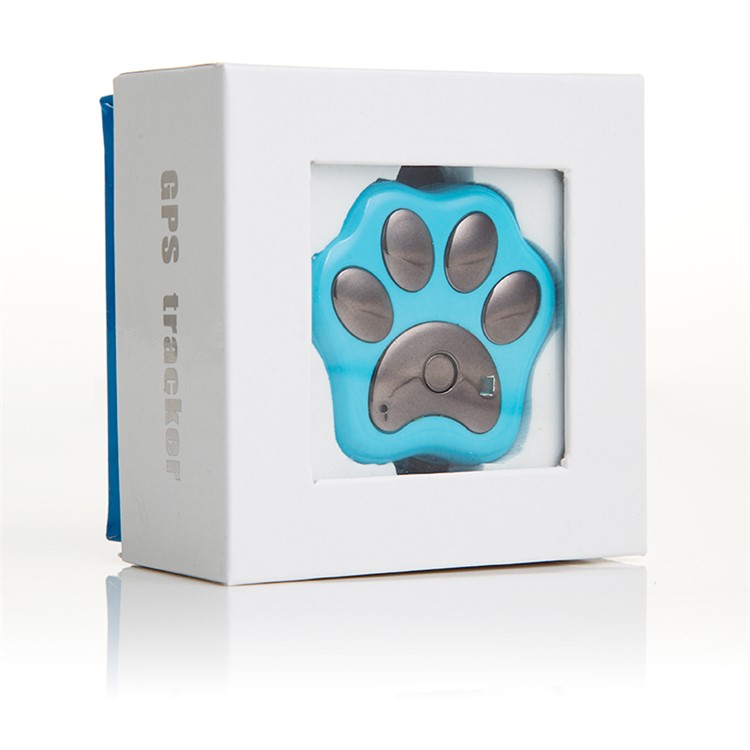 REACHFAR RF-V32 Mini Waterproof WiFi Smart GPS GSM Pet Tracker - Blue / Small Size-6