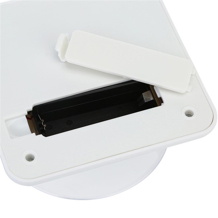 Solar Powered Rechargeable Rotating Display Stand for Jewelery Diamante Mobile Phone (ZTY-004) - White-5