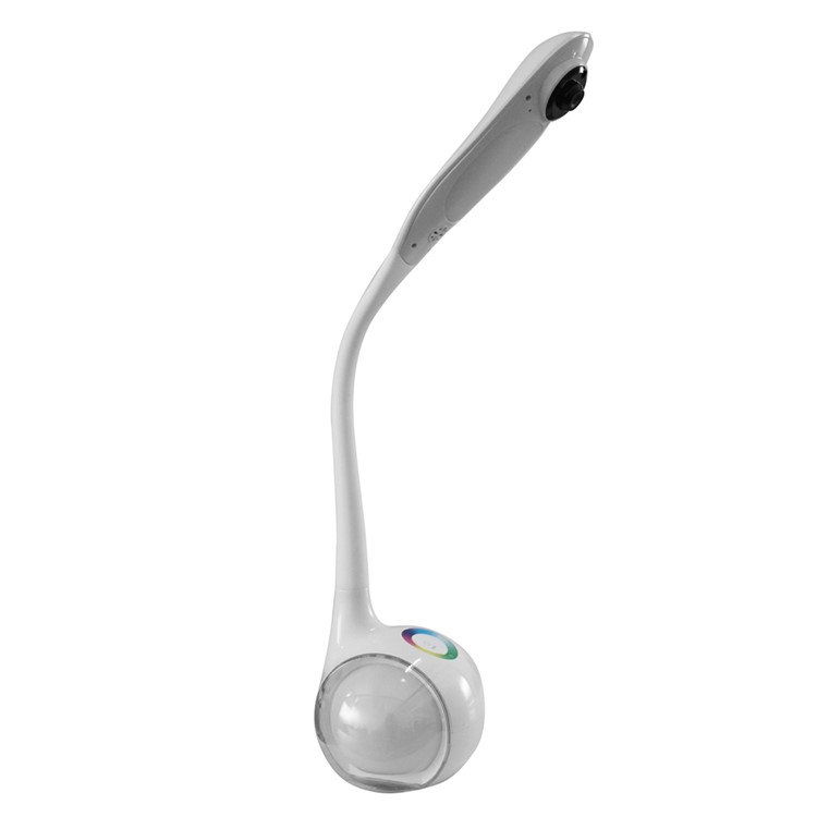 WiFi 720P P2P Network Smart Desk Lamp Camera with Light Touch Switch - White / EU Plug-1
