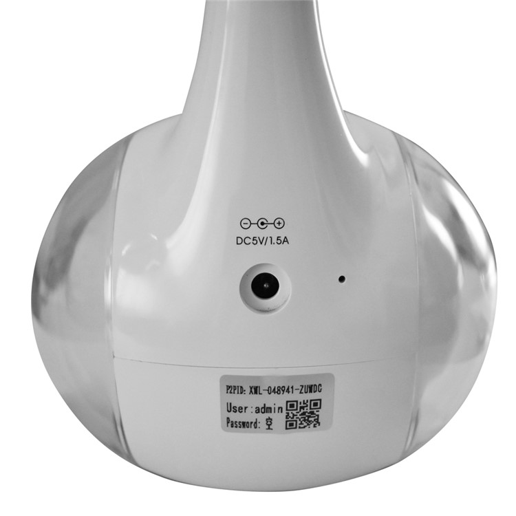WiFi 720P P2P Network Smart Desk Lamp Camera with Light Touch Switch - White / EU Plug-13