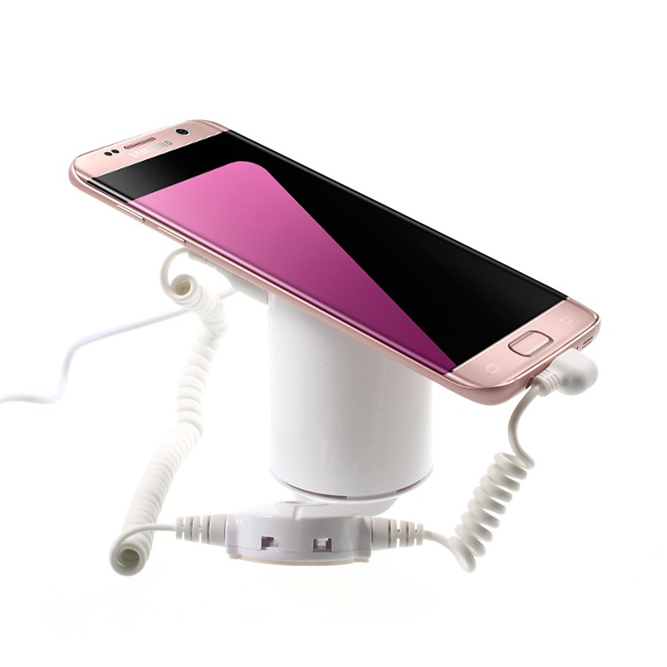 Purchased Cylindrical Cell Phone Anti Theft Security Alarm Charging Display Stand For Android Smartphones Eu Plug
