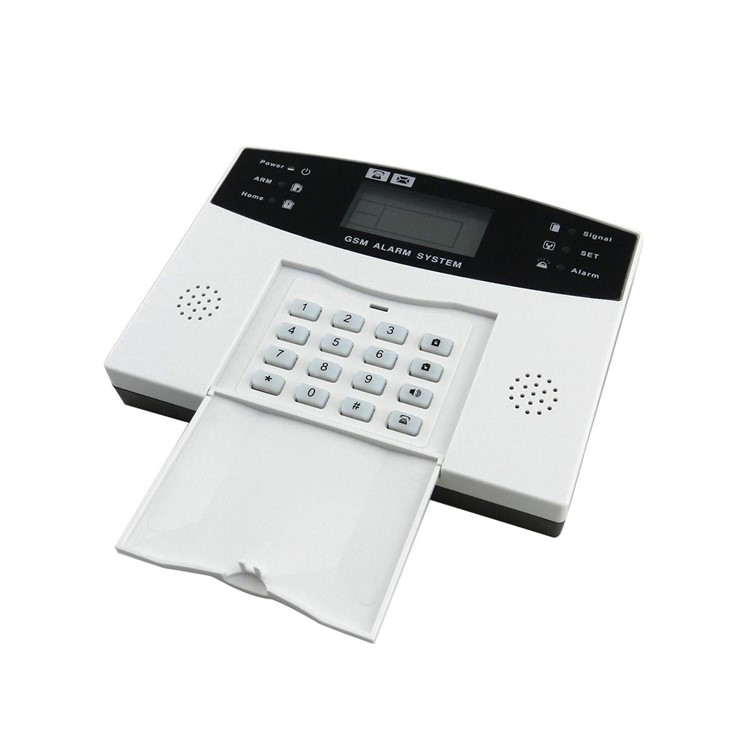 9100 Quad-Band GSM Home SMS Security Alarm System Set 6 Infrared Detector + 6 Magnetic Detectors - US Plug-2