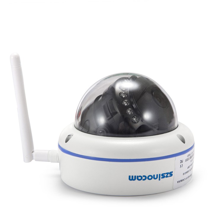SZSINOCAM 4CH 720P 2.4G Completo WiFi NVR Kits con 15M IR Distancia Apoyo P2P APP (SN-NVK-4006W10)-UE Plug-6