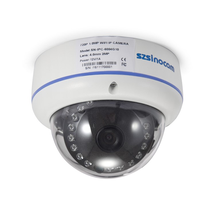 SZSINOCAM 4CH 720P 2.4G Completo WiFi NVR Kits con 15M IR Distancia Apoyo P2P APP (SN-NVK-4006W10)-UE Plug-7
