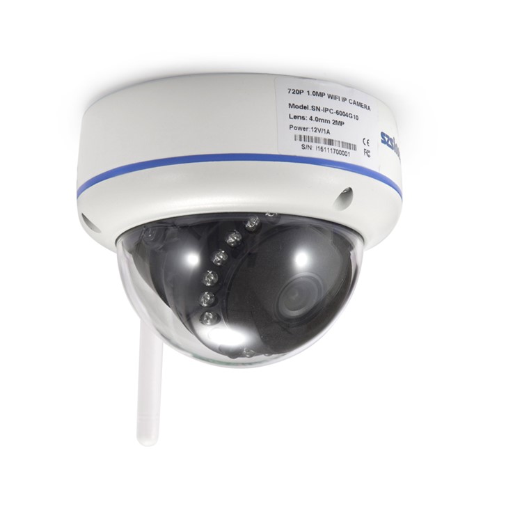 SZSINOCAM 4CH 720P 2.4G Completo WiFi NVR Kits con 15M IR Distancia Apoyo P2P APP (SN-NVK-4006W10)-UE Plug-8