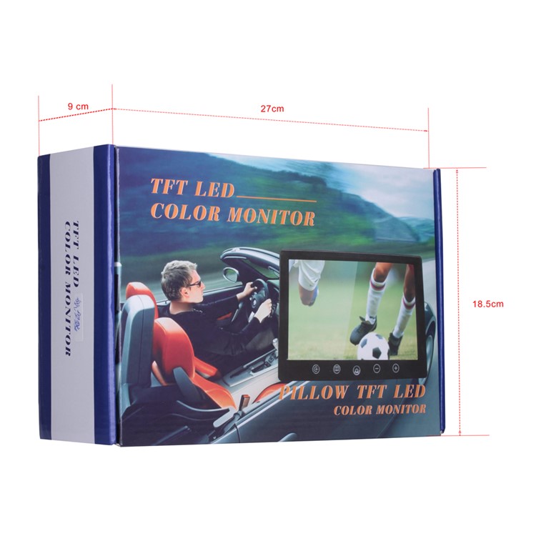 9.2-inch 800x480 TFT LCD 4 Split Screen CCTV Car Monitor with Remote Control (JSW926-CZ4H)-36