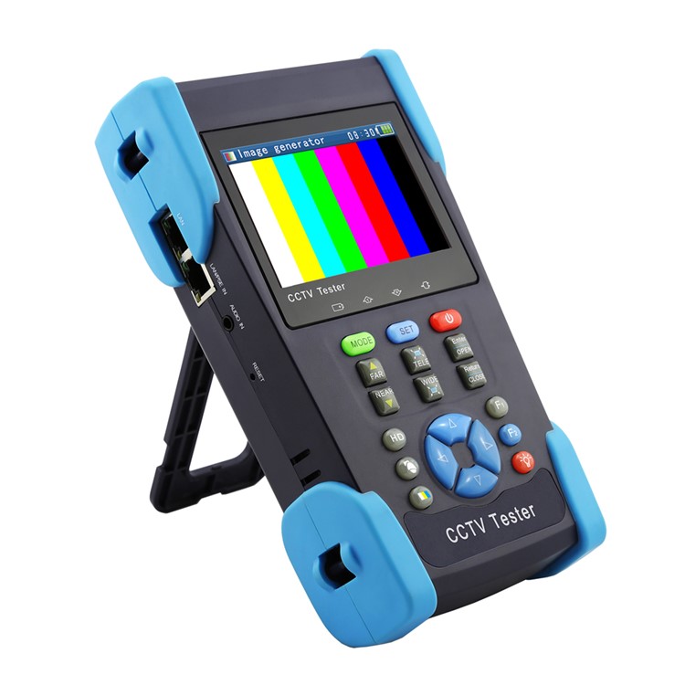 3.5-inch TFT LCD CCTV TVI + Analog Camera Tester Support 12V 1A Output PTZ Control (HD-2800H) - US Plug-1