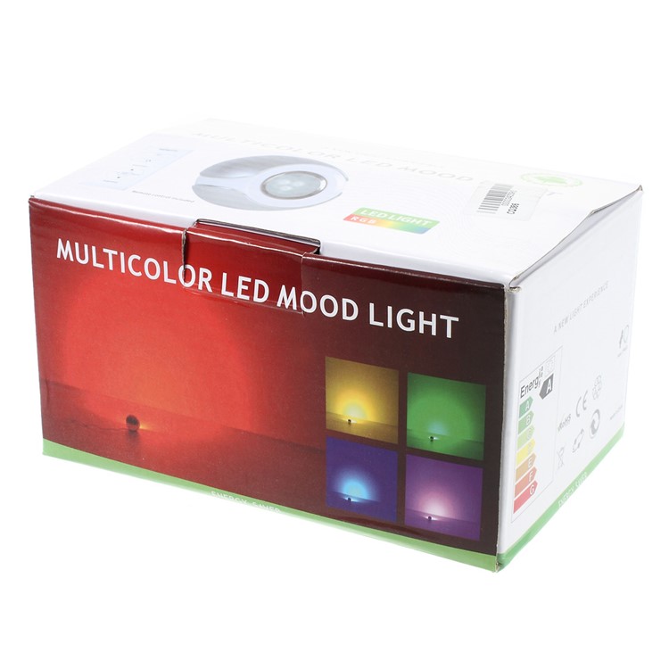 256 Colors Colorful LED Mood Lighting Living Lamp with Remote Control - Blue / US Plug-13