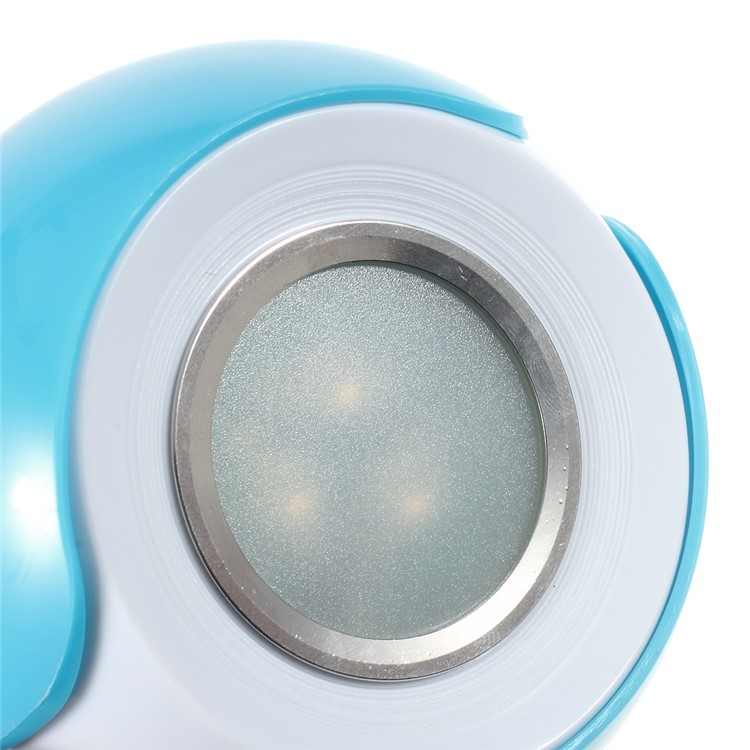 256 Colors Colorful LED Mood Lighting Living Lamp with Remote Control - Blue / US Plug-4