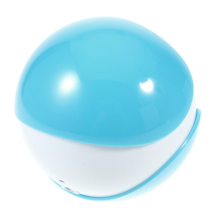 256 Colors Colorful LED Mood Lighting Living Lamp with Remote Control - Blue / US Plug-5