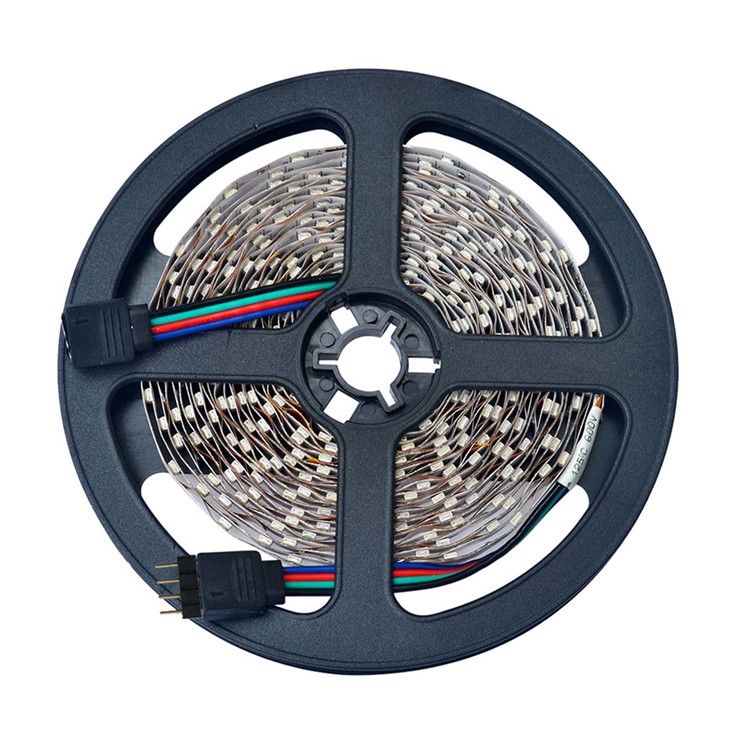 JIAWEN 5M 300 x 3528 SMD RGB LED Flexible Strip Light with 24 Key Remote Controller-2