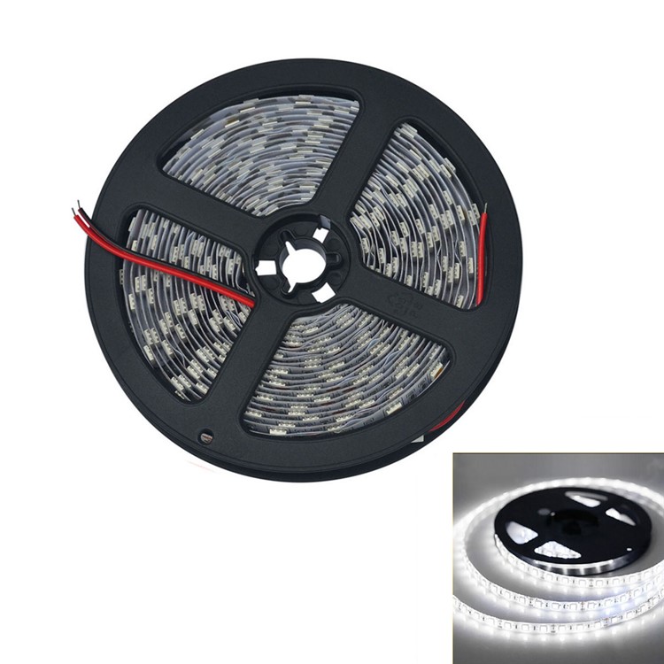JIAWEN 5m 300 x 5050 SMD LED Flexible Strip Light - Cool White-1