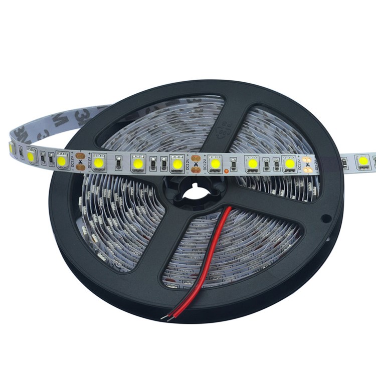 JIAWEN 5m 300 x 5050 SMD LED Flexible Strip Light - Cool White-3