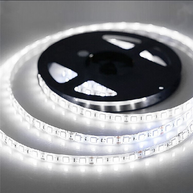 JIAWEN 5m 300 x 5050 SMD LED Flexible Strip Light - Cool White-4