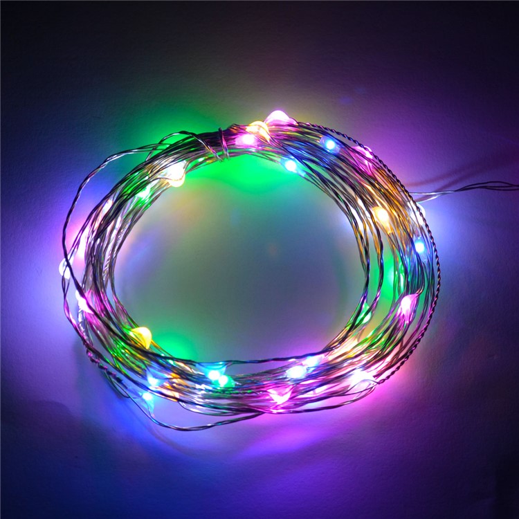 YK0434 USB 10M USB Four Colors Waterproof Decoration String Light-13