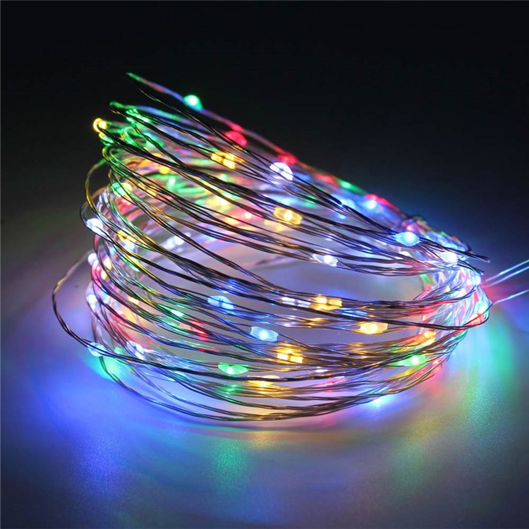 YK0434 USB 10M USB Four Colors Waterproof Decoration String Light-6
