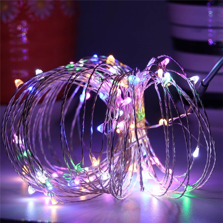 YK0435 USB 10M Waterproof Flexible LED RGB Holiday Decoration Lighting String Light-10