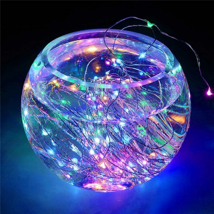 YK0435 USB 10M Waterproof Flexible LED RGB Holiday Decoration Lighting String Light-13