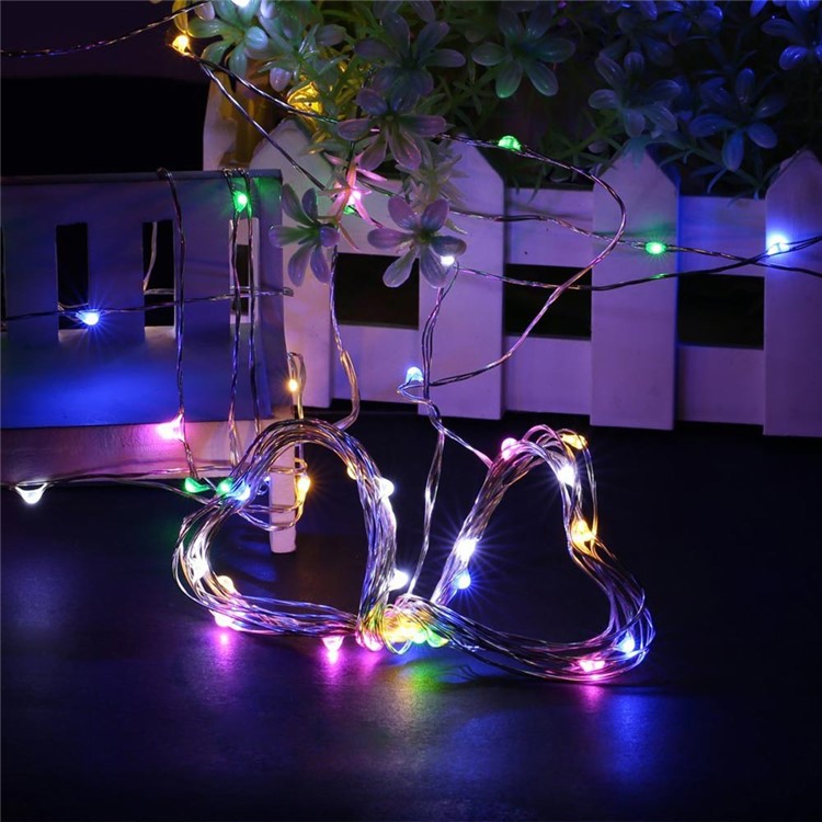 YK0435 USB 10M Waterproof Flexible LED RGB Holiday Decoration Lighting String Light-6