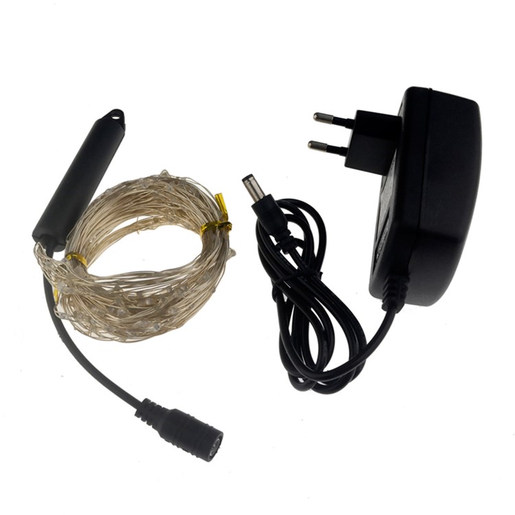 YOUOKLIGHT YK0437 2M Waterproof Flexible LED RGB String Light Holiday Decoration String Light - EU Plug-2