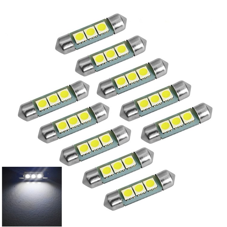 YOUOKLIGHT YK1500 Festoon 36mm 1W LED Car Lamps 10Pcs-1