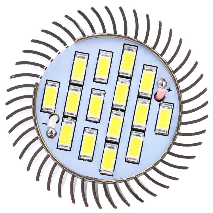 6PCS YK1629 Cool White GU10 7.5W LED Spotlight Bulb 720lm 15-SMD - Cool White-2