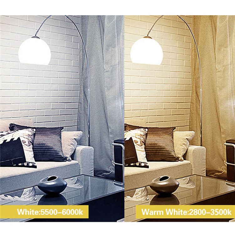 6PCS YK1629 Cool White GU10 7.5W LED Spotlight Bulb 720lm 15-SMD - Cool White-8