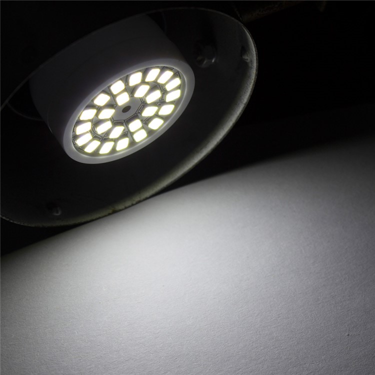 10 PCS YK1649 E14 3W Cold White 24-2835 SMD LED Light Bulbs - Cool White-11