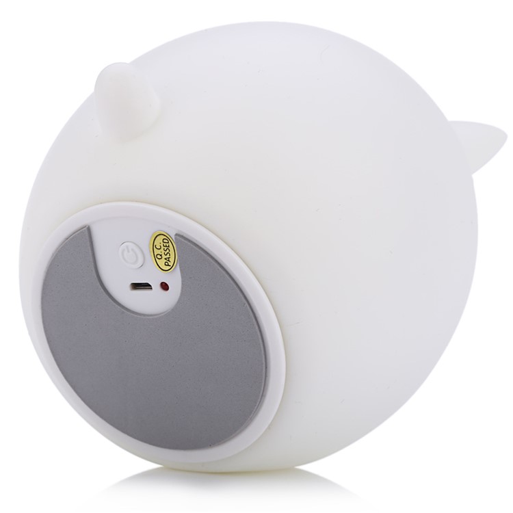 YouOKLight YK2229 DC5V Cute Colorful Cartoon Silicone Gel LED Night Light - Elf Pig-2