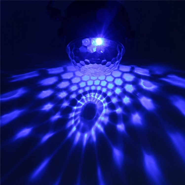 YOUKLIGHT YK2279 Tragbare Fernbedienung 3-LED USB-Sound Aktive LED Rotierenden Magische Kugel Licht Mit Ständer-19