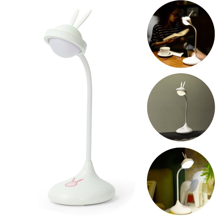 YOUOKLIGHT YK2277 Rabbit Dimmable Touch Control Study Reading LED Table Lamp 360° Adjustable Angle-1