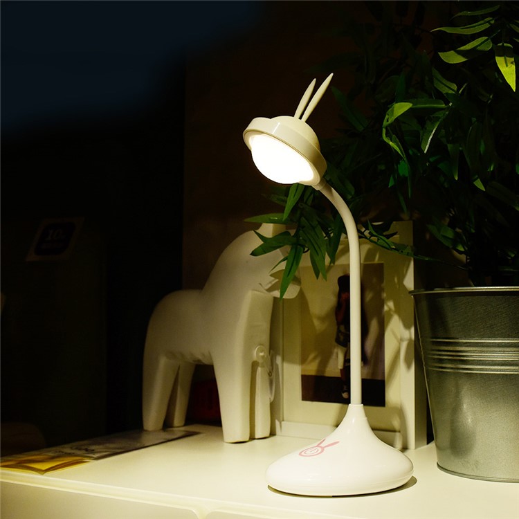 YOUOKLIGHT YK2277 Rabbit Dimmable Touch Control Study Reading LED Table Lamp 360° Adjustable Angle-14