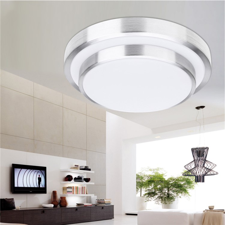 YouOKLight YK2029 Cool White 12W 24-SMD 5730 LED Ceiling Light Voice Control Sensor-9
