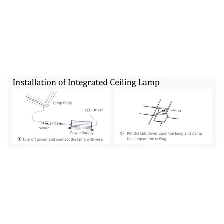 YouOKLight YK2015 8W 32-SMD 4014 Warm White Panel Light AC 110-265V-6