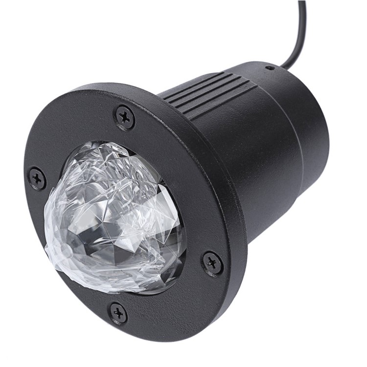 YouOKLight YK2280 12W RGBW Remote Control Colorful Flame Marine Landscape LED Projection Lamp for Courtyard Christmas - US Plug-5
