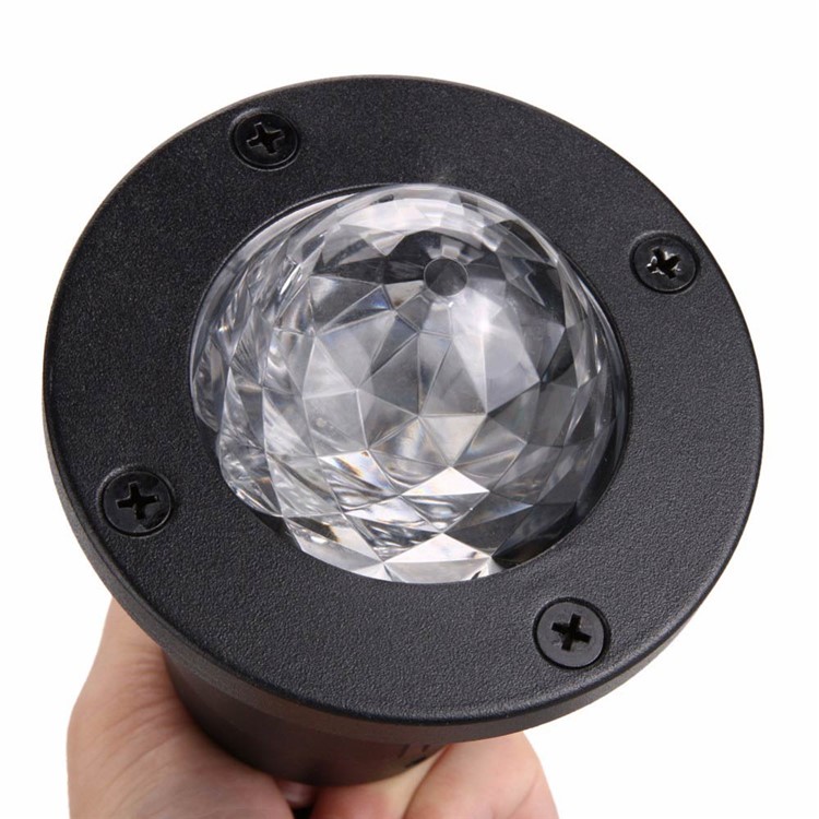YouOKLight YK2280 12W RGBW Remote Control Colorful Flame Marine Landscape LED Projection Lamp for Courtyard Christmas - US Plug-6