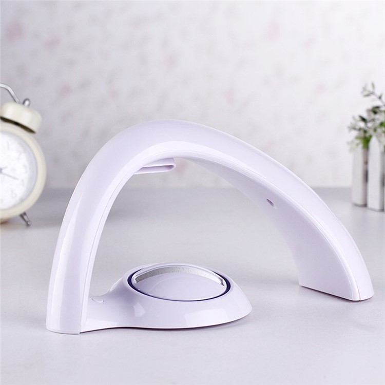 LED Rainbow Projector Night Light for Kid's Room - White-5