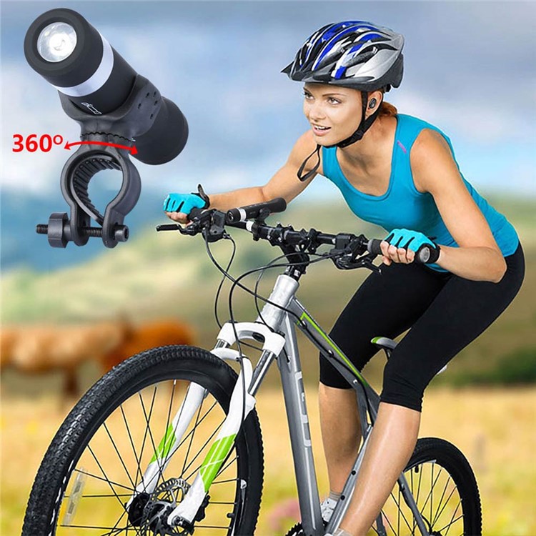 YOUOKLIGHT Multi-function Bike LED Flashlight + Bluetooth Speaker + Mobile Power Bank YK6226 - Black-15